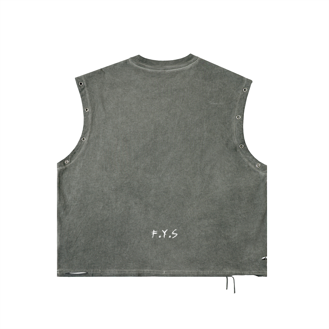 "The One" Distressed Cut-Off Tank